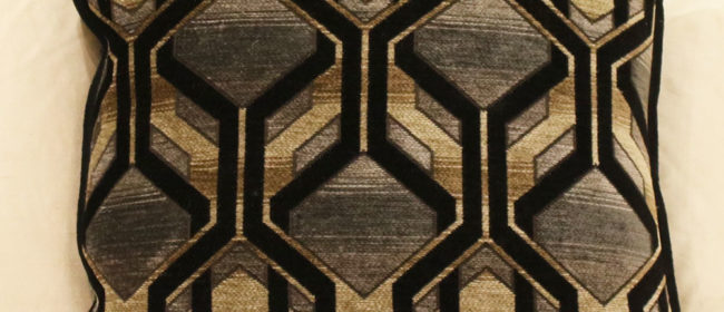 Tapestry Cushion – Art Deco