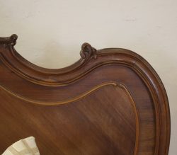 Louis-XV-Style-Antique-Bed-in-Walnut-WK145