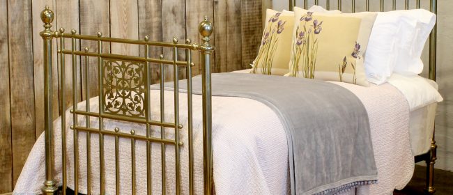 Winfield Brass Single Antique Bed – MS53
