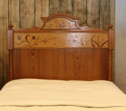 Matching-Pair-of-PItch-Pine-Single-Antique-Beds-WP35-