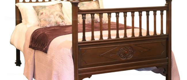 Edwardian Double Antique Bed WD38